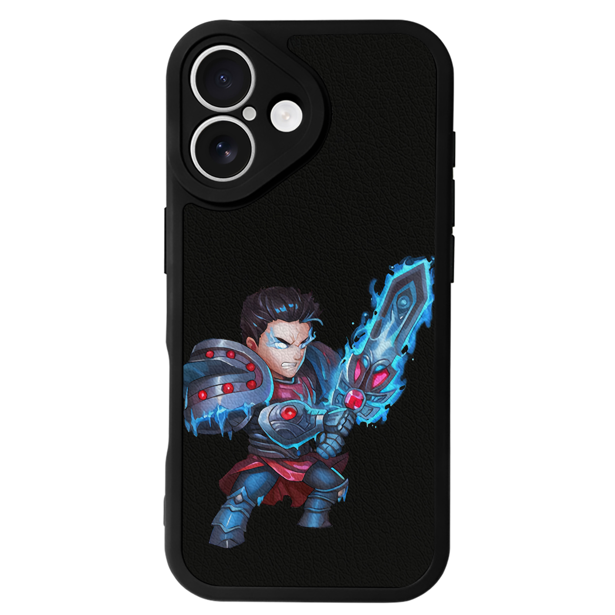 リーグ・オブ・レジェンド League of Legends LOL 【iPhone 16シリーズ対応】シリコンスマホケース（レザー調） 材質：シリコン